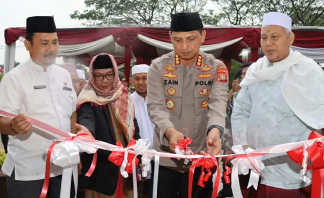 Sedekah Yatim, Pembangunan Mushola Al-Ikhlas dan Renovasi Ruang Pelayanan Polsek Pinang