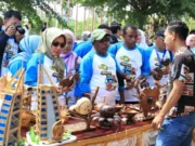 APKASI berkunjung ke Kawasan Wisata Ketapang Urban Aquaculture di Desa Ketapang, Kecamatan Mauk, Foto. (Istimewa).