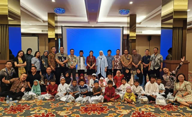 Muharram 1445 Hijriah, Golden Tulip Essential Tangerang Gelar Do’a dan Santunan Yatim   