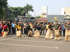 Semarak HUT kemerdekaan RI ke-78, Polres Metro Tangerang Kota Gelar Lomba Meriah