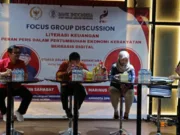 Marinus Gea Gandeng BI Gelar FGD Peran Pers Sosialisasikan Uang Digital