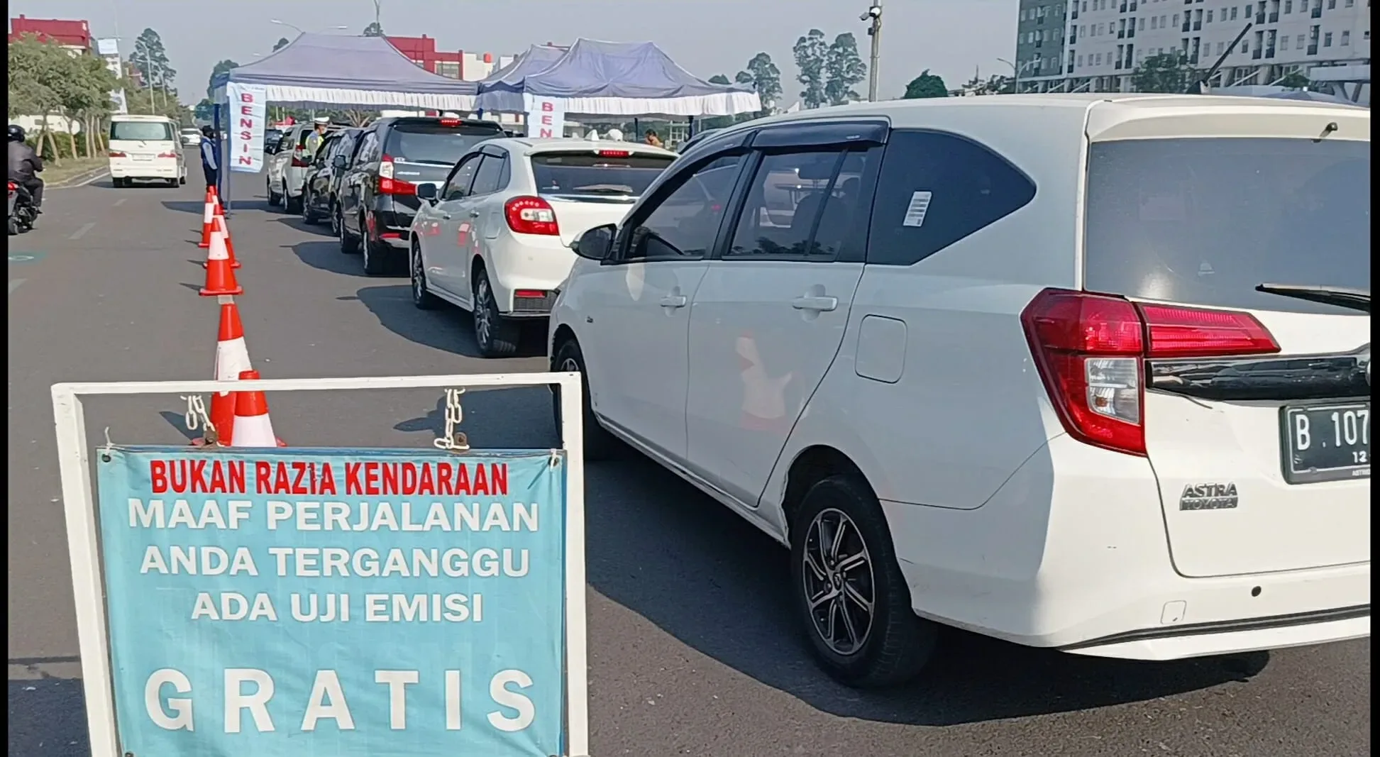 Kendaraan Tidak Lulus Uji Emisi Diminta Lakukan Perbaikan dan Service Berkala