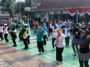 Lagi, Kampung Tangguh Jaya Bebas dari Narkoba Kota Tangerang Gelar Senam dan Parade