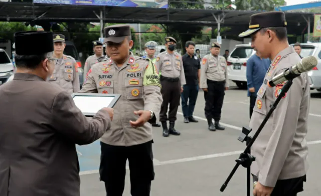 Dedikasi Mulia, Bhabinkamtibmas Polsek Jatiuwung Diapresiasi MUI Kota Tangerang