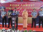 Kelas IIA Tangerang laksanakan pisah sambut pejabat lama dan pejabat baru, Foto. (Istimewa)