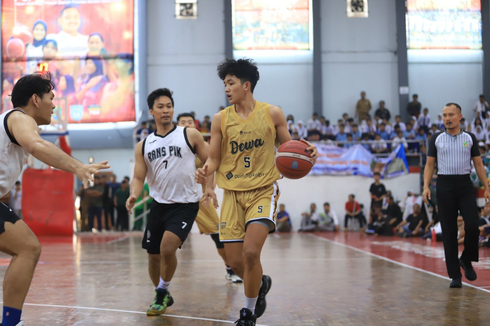 Keren! Seleksi Atlet Basket Profesional, Perbasi Hipnotis Peserta Porseni Kota Tangerang