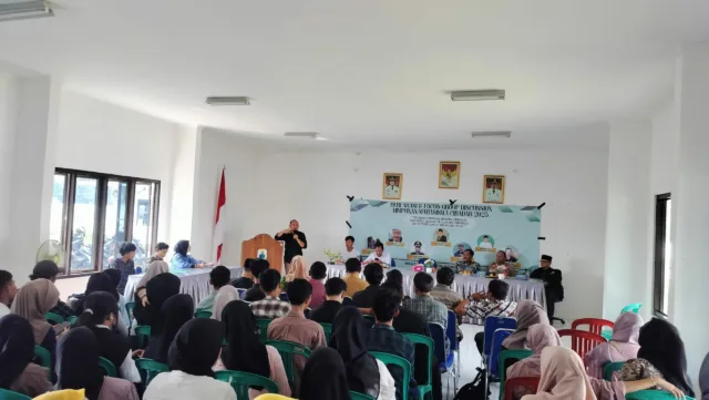 H. Ade Sumardi, S.E, M.Si selaku Wakil Bupati Lebak hadir pada deklarasi Himpunan Mahasiswa Cibadak (Himacida), pada Jum'at, 06/10/2023.