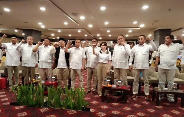 Kota Tangerang menggelar acara Rapimcab 1 DPC Gerindra Kota Tangerang yang dilaksanakan di hotel Golden Tulip Kota Tangerang, Foto. (Istimewa)