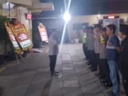 Apel Malam Pengecekan Kesiap Siaga Personil Polsek Cikupa Polresta Tangerang, Foto. (Istimewa)