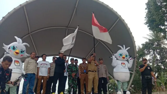 Pawai Kirab Pemilu 2024 di Solear, Foto. (Istimewa)