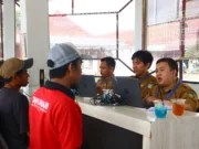 Lapas Pemuda Kelas IIA Tangerang bersama dengan Dinas Kependudukan dan Pencatatan Sipil Kota Tangerang melaksanakan validasi, Foto. (Istimewa)