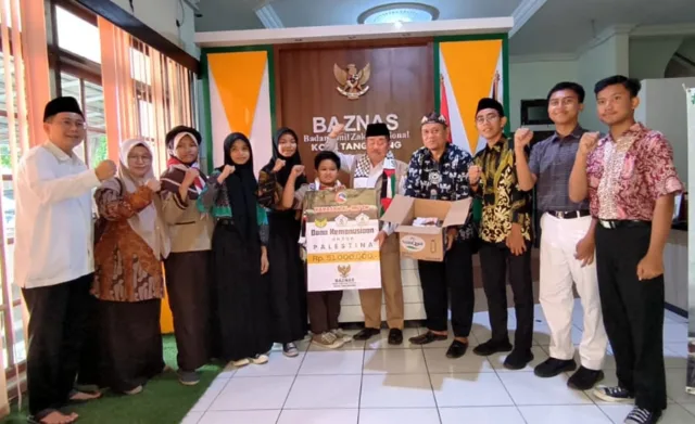 Yayasan Al-Mu'in Peduli Palestina, Rp 51juta Dititipkan ke BAZNAS Kota Tangerang