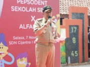 Penjabat (Pj) Bupati Tangerang Andi Ony menyambut baik dan mengapresiasi Sosialisasi Hidup Sehat oleh Alfamart dan PT Unilever, Foto. (Istimewa)