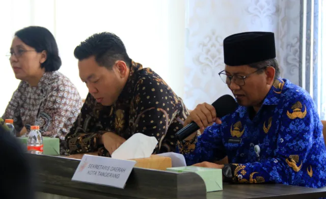 Ke Komisi IX DPR-RI, Sekda Sharing Program Kesehatan Kota Tangerang