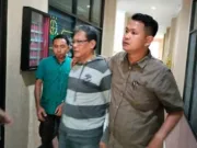 DS Mantan Aparatur Sipil Negeri ( ASN) Kecamatan Solear Kabupaten Tangerang ditangkap oleh Penyidik Kejaksan Negeri Kabupaten Tangerang pada Selasa (7/11/2023), Foto. (Istimewa)