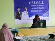 Kelapa Dua Dadang Sudrajat membuka Seleksi Tilawatil Qur'an (STQ) ke-XI tingkat kecamatan, Foto. (Istimewa)