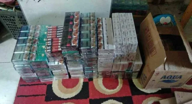 Rokok ilegal di wilayah Kabupaten Tangerang, Foto. (Istimewa)