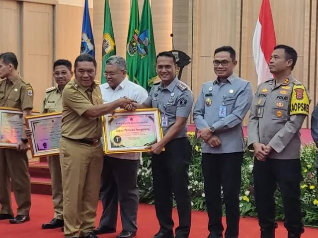 Raih Penghargaan IKPA Tertinggi, Lapas Pemuda Kelas IIA Tangerang Dinobatkan Sebagai Satker Peringkat Pertama