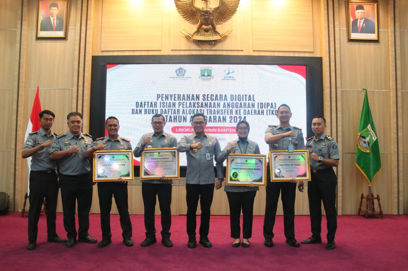 Raih Penghargaan IKPA Tertinggi, Lapas Pemuda Kelas IIA Tangerang Dinobatkan Sebagai Satker Peringkat Pertama