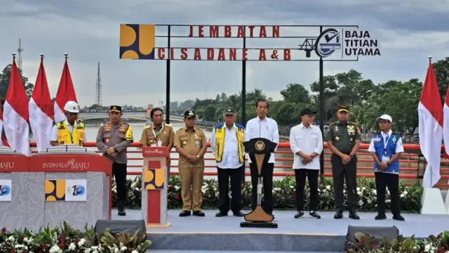 Jokowi Resmikan 3 Jembatan di Provinsi dan Kota Tangerang, Anggaran Cukup Fantastis