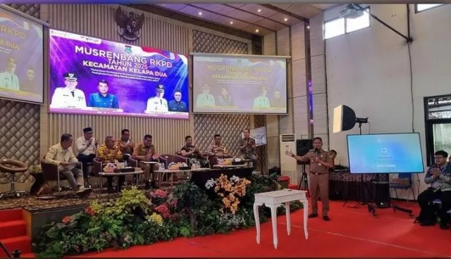 Murenbang Kecamatan Kelapa Dua, Camat Usulkan 50 Program Prioritas di Tahun 2025