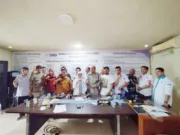 Rapat yang digelar di Kantor Sekretariat SMSI Banten, Kamis (1/2/2024), yang dipimpin langsung oleh Ketua SMSI Banten Lesman Bangun, Foto. (Istimewa)