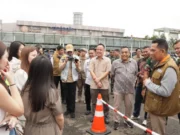 Andi Ony Pj bupati tangerang dan Unsur Forkopimda Pantau Pelaksanaan Pemilu 2024, Foto. (Istimewa)