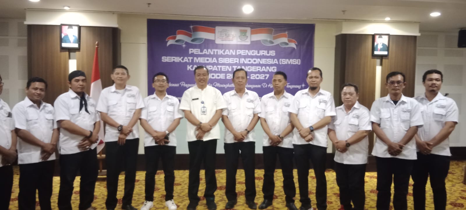 Resmi Dilantik, Jhoni Ardiansyah Jabat Ketua SMSI Kabupaten Tangerang Periode 2024-2027