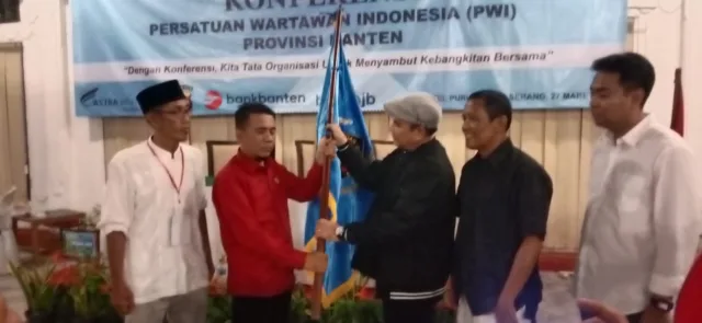 Rian Nopandra Kembali Diamanatkan Pimpin PWI Banten Periode 2024-2029