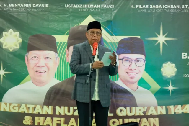 Malam Nuzulul Qur'an, Benyamin: Al-Qur'an Harus Jadi Pembimbing Kehidupan