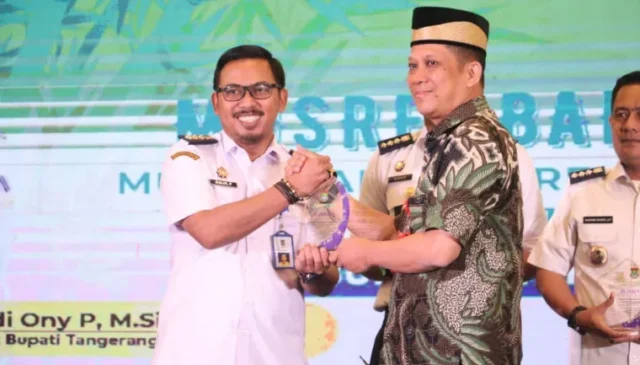 Pemerintah Kabupaten Tangerang menetapkan Kecamatan Sindang Jaya juara  1 pada rangkaian acara Musyawarah Rencana Pembangunan, Foto. (Istimewa)