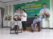 Rapiudin Akbar Caleg DPRD Terpilih Gelar Silaturahmi dan Buka Puasa Bersama Korcam dan Kordes