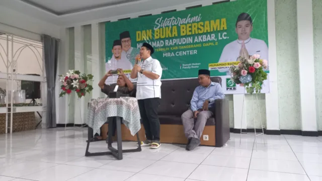 Rapiudin Akbar Caleg DPRD Terpilih Gelar Silaturahmi dan Buka Puasa Bersama Korcam dan Kordes