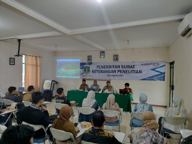 Badan Kesbangpol Provinsi Banten Bersinergi dengan STISIP Banten Raya, Bahas Penerbitan Surat Keterangan Penelitian