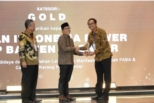 PLN IP UBP Banten 3 Lontar Tangerang, Raih Penghargaan Gold Dalam Ajang CSR Dan PDB Awards 2024