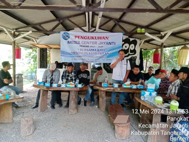 Pengukuhan Media Center Jayanti Priode 2024 - 2027  Berjalan Sukses