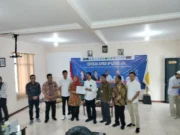 Panitia Bersama Kolaborasi dengan Kampus STISIP Banten Raya gelar Diskusi Publik, pada Kamis (16/05/2024).