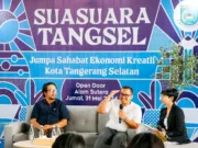 Kumpul Bersama Pelaku Ekraf, Pilar Ajak Kolaborasi Bangun Tangsel