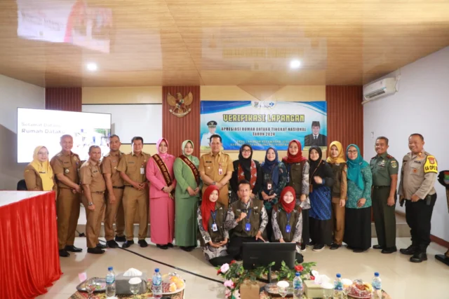 Pj Bupati Tangerang Terima Tim Verifikasi Lapangan Apresiasi Rumah Dataku Tingkat Nasional