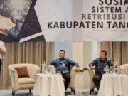 (DLHK) Kabupaten Tangerang menggelar sosialisasi Sistem Aplikasi Retribusi Sampah di Hotel Aryaduta Karawaci, Kabupaten Tangerang, Foto (Istimewa)