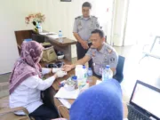 Wahyu Indarto, Kalapas Pemuda Kelas IIA Tangerang yang mengikuti kegiatan donor darah, Foto. (Istimewa)