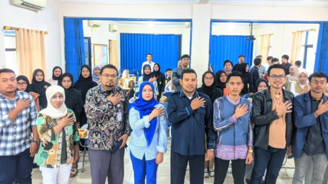 Sosialisasi dan Pendidikan Pemilih pada Jum'at (16/08/2024).