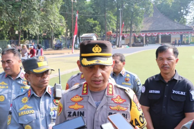 Polres Metro Tangerang Kerahkan 530 Personil Gabungan Amankan Pendaftaran Bacalon Wali Kota dan Wakil Wali Kota Tangerang, Foto. (Istimewa)