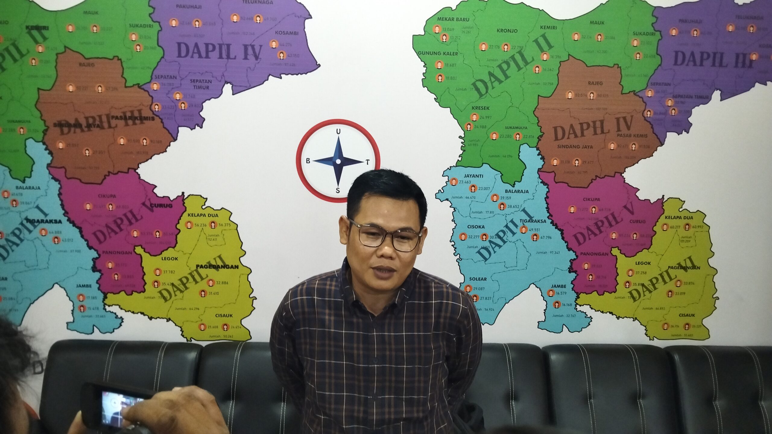 KPU Kabupaten Tangerang Gelar Sosialisasi Pilkada Serentak 2024 dengan Puluhan Wartawan