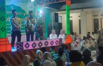 Kades Kohod Arsin SH, bin Arsip Saat hadiri dan sambutan di Acara Maulid Nabi Muhamad SWT, Foto. (Istimewa)