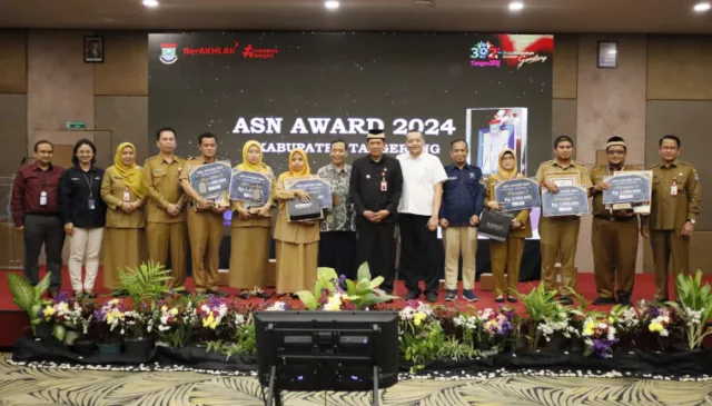 Pemkab Tangerang Apresiasi ASN Berprestasi lewat Penganugerahan ASN Award 2024