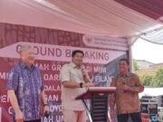 Bos Agung Sedayu Group, Aguan (kiri), Menteri PKP Maruarar Sirait (tengah), Komisaris Utama PT Bumi Samboro Sukses Antonio (kanan) Foto: (Istimewa)