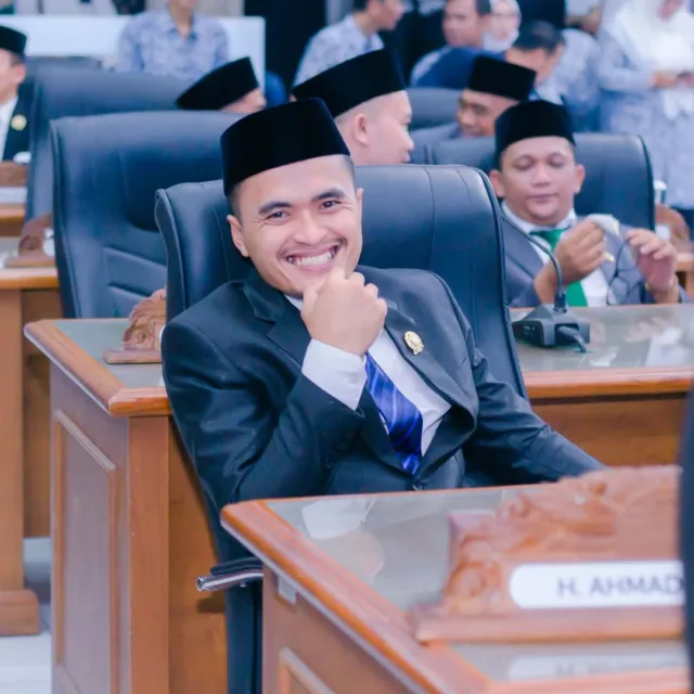 Ahmad Juhendi, anggota DPRD Kabupaten Lebak Fraksi Partai Demokrat 2024-2029.