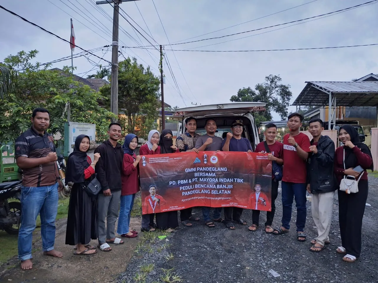 GMNI Pandeglang salurkan bantuan untuk korban banjir di Pandeglang Selatan, pada Jum'at 6/12/2024.