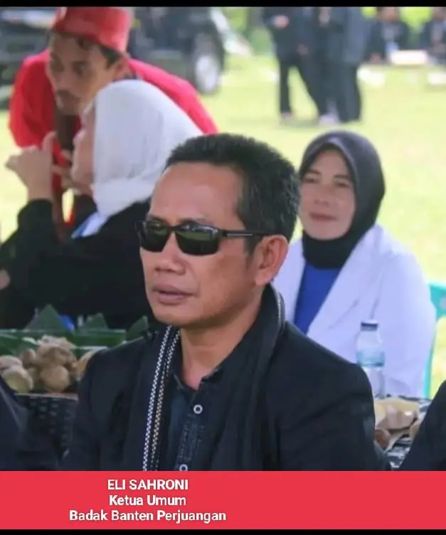 Eli Sahroni, Ketua Umum Badak Banten Perjuangan.